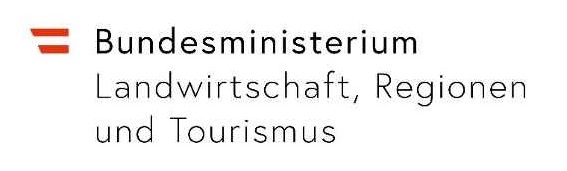 Logo BMLRT © BM für Landwirtschaft, Regionen und Tourismus